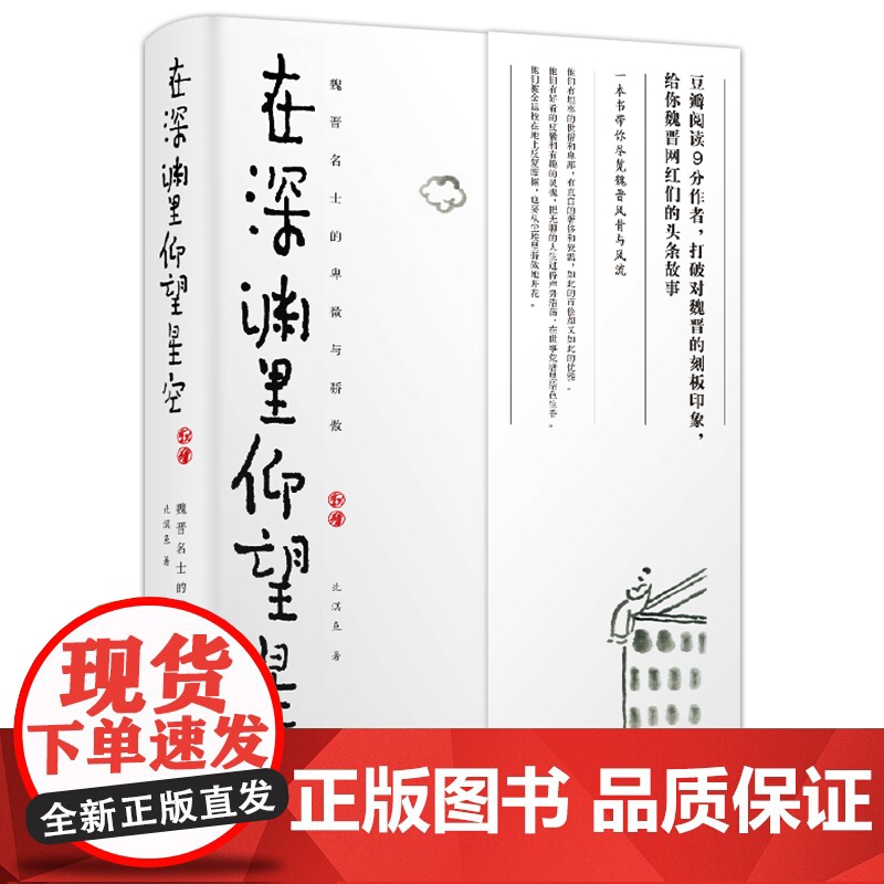 [正版]在深渊里仰望星空:魏晋名士的卑微与骄傲 北溟鱼著(打破对魏晋的刻板印象,魏晋历史人物的头条故事) 湖南人民出版社高清大图