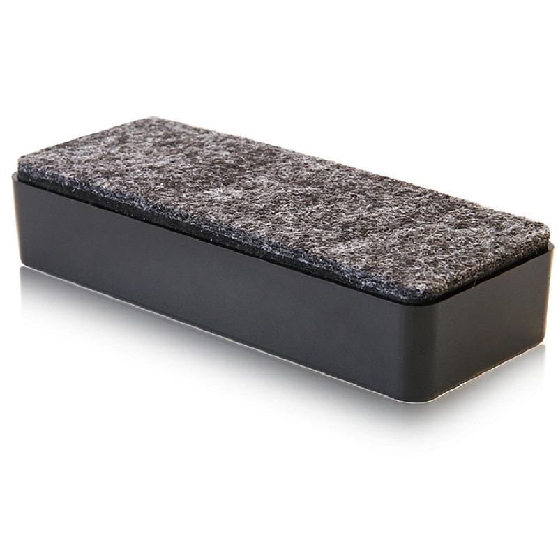 得力7834白板擦125*50*26(黑)(只)易擦 可吸附 坚固耐用 易清洗(4个/组)