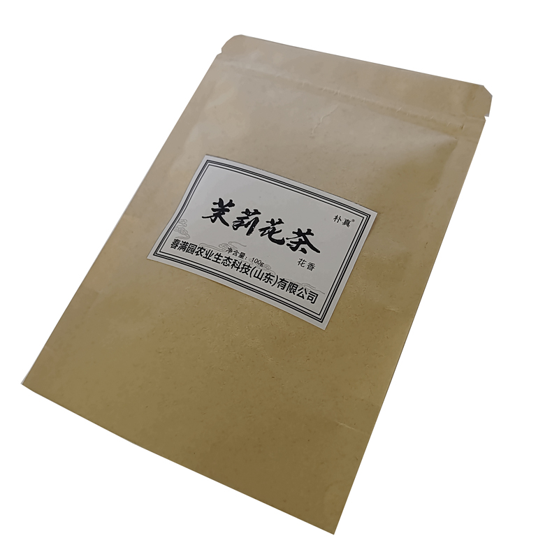 朴真茉莉花茶花香 100g袋高清大图
