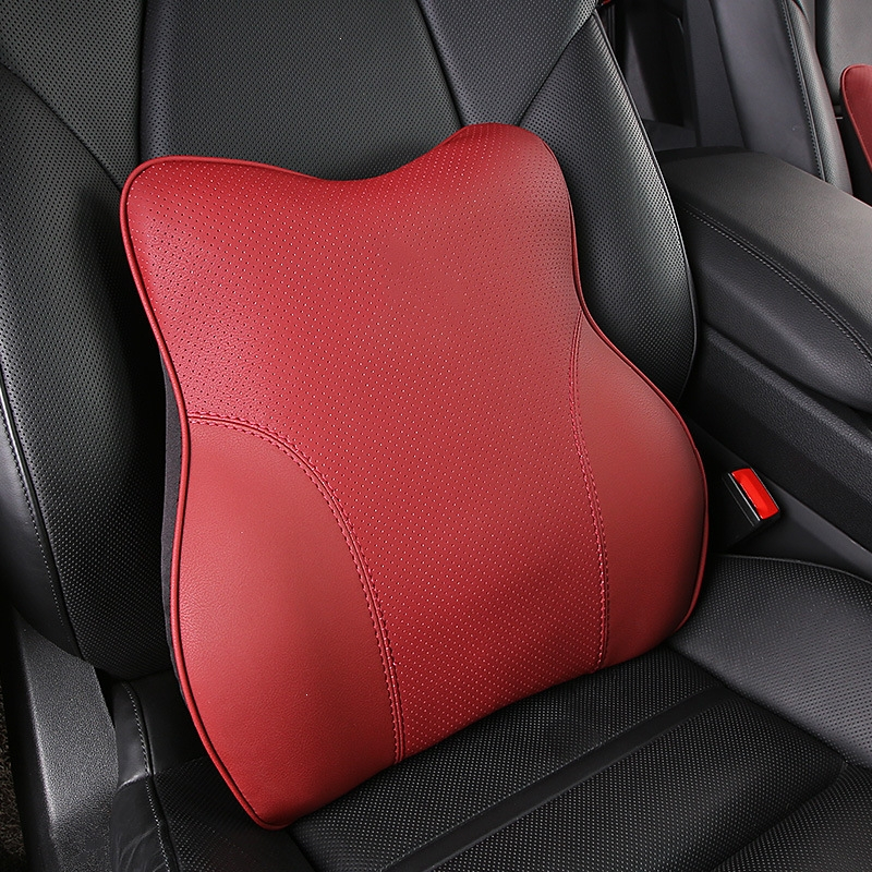 汽车腰靠腰枕护腰靠背垫车用闪电客座椅记忆棉透气夏季头枕靠垫套装
