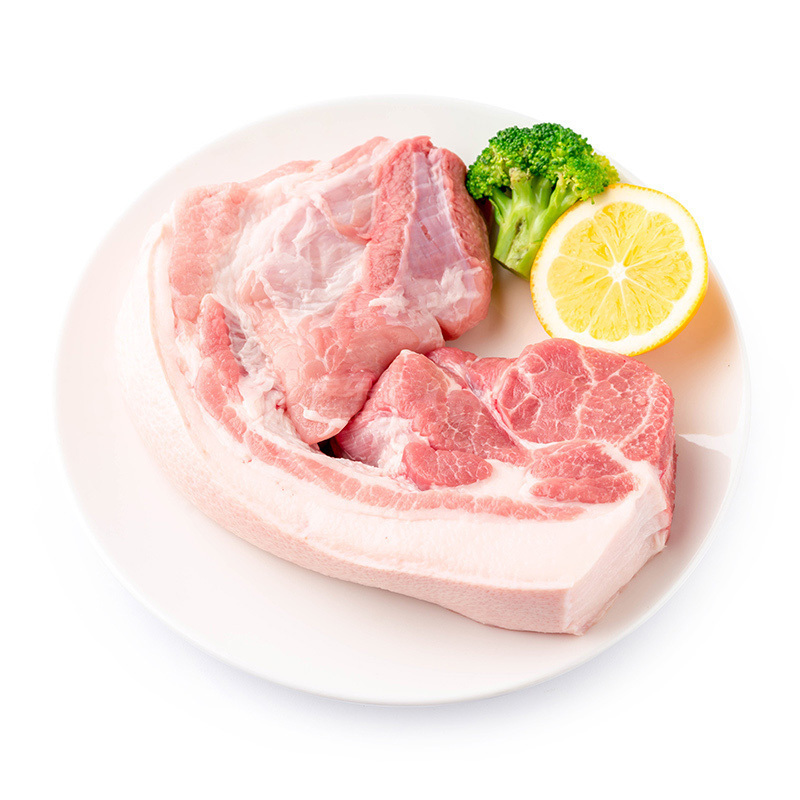 家乐福散装带皮后腿猪肉包饺子买带肉,有肥有-苏宁易购