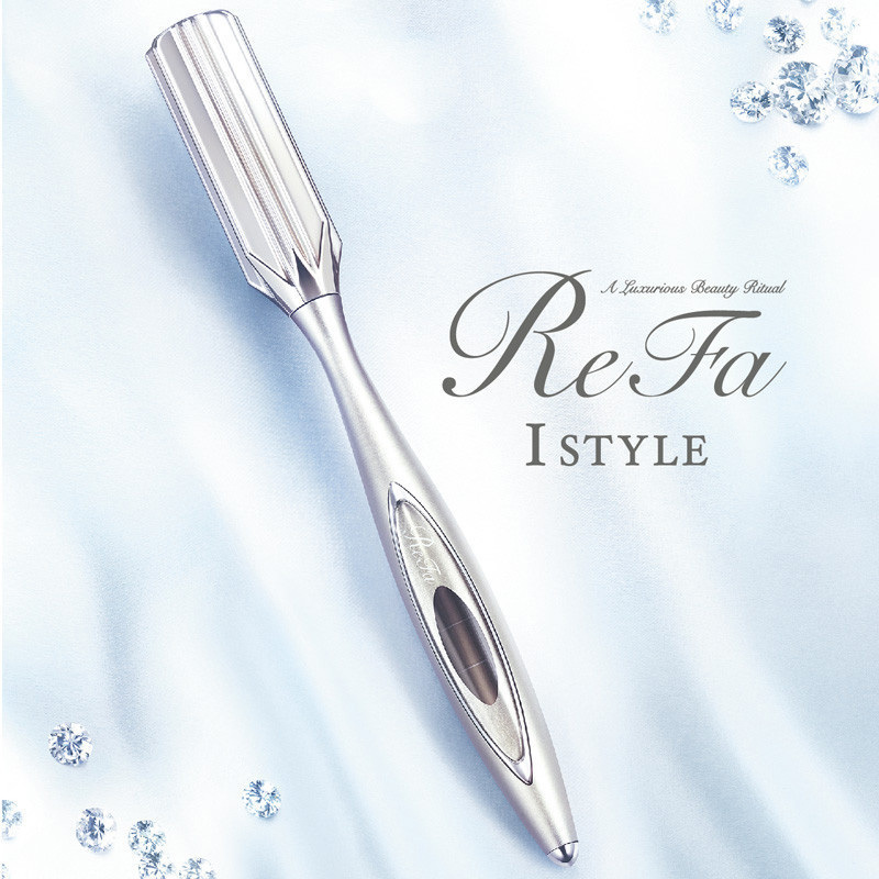 [塑形紧致 ]黎珐(ReFa) I STYLE 铂金微电流美容器 去皱提拉 淡化眼袋细纹瘦脸按摩棒 银色[保税仓发货]