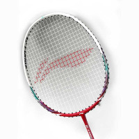 李宁 羽毛球拍 G-FORCE PRO 303 对拍(红白)(穿线)AYPS217-1000