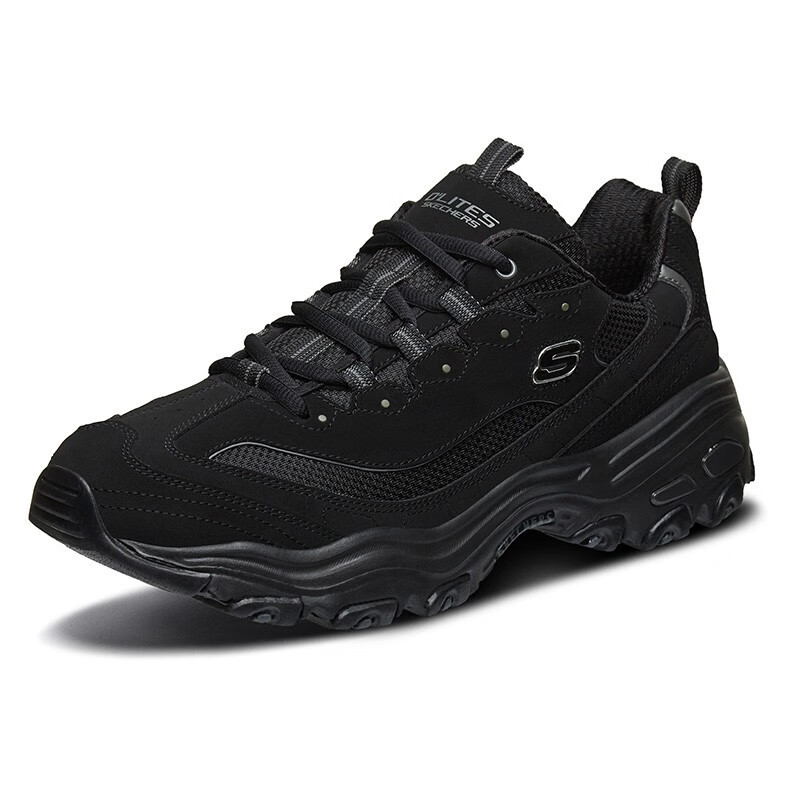 斯凯奇(Skechers)男鞋经典熊猫鞋2023秋季新款D&apos;LITES 1.0休闲鞋子缓震回弹老爹鞋 5267