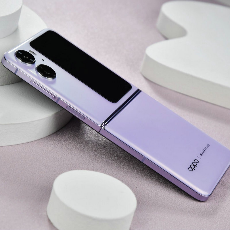 [二手99新]OPPO Find N2 Flip 慕紫 12G+256G 全网通安卓手机6.8英寸折叠屏双卡娱乐5G手机高清大图
