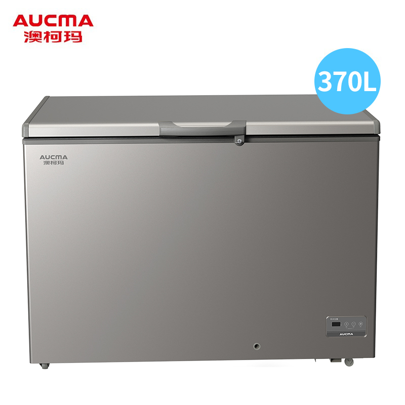 澳柯玛 (AUCMA )370升家用商用大容量风冷无霜冰柜 冷藏冷冻转换节能顶开门冷柜 BC/BD-370WD