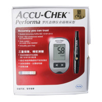 20年07月】罗氏卓越血糖仪试纸+50片家用卓越金锐金采型德国50条测试纸进口