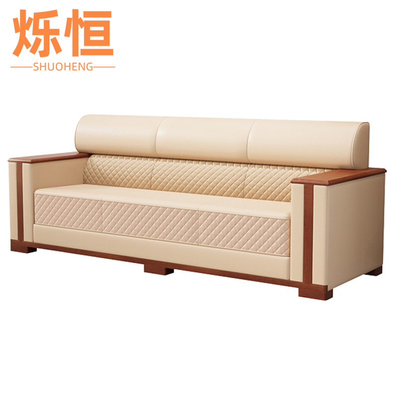 烁恒 办公沙发 1+1+3 套高清大图