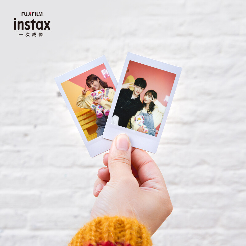 富士instax快显胶片白边(20张)