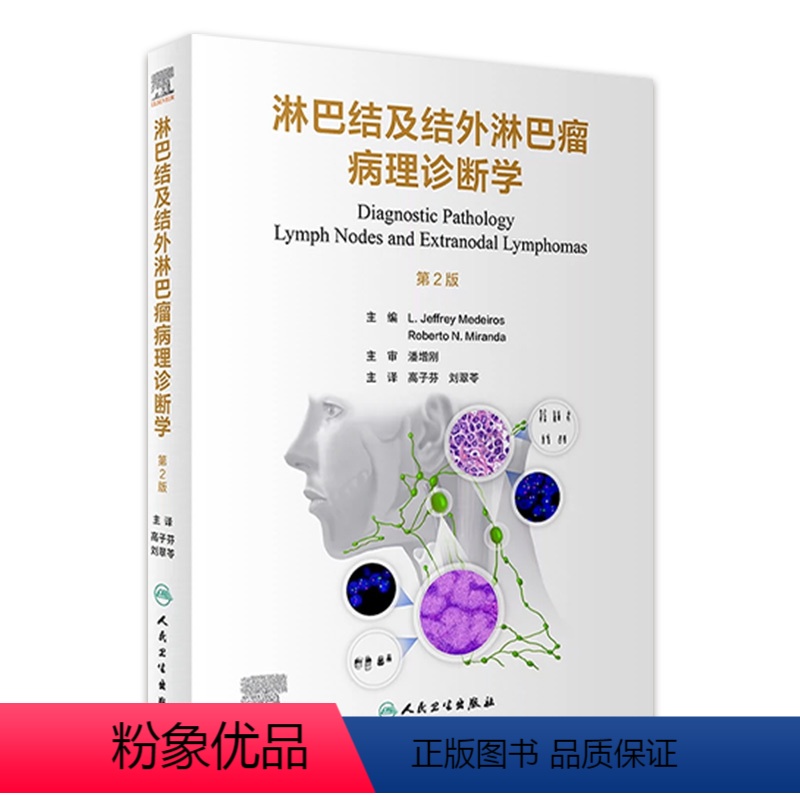 [正版]淋巴结及结外淋巴瘤病理诊断学 b淋巴细胞喉病理诊断造血系统免疫学良性恶性病变临床病理增生鉴别诊断人民卫生出版社高清大图