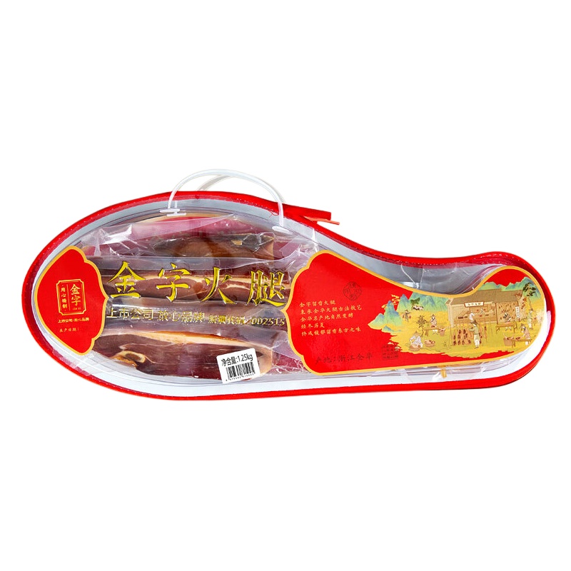 金字正宗金华火腿块 老字号节日送礼腊味商务礼盒熟食腊味 2.5斤高清大图