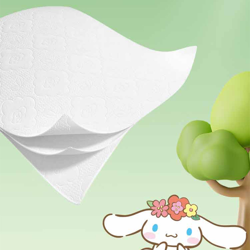 心相印面巾纸100抽*6包云感柔肤IP23款DT17100包-6高清大图