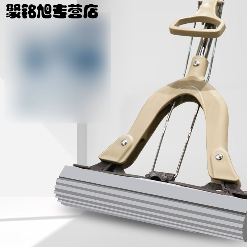 吸水海绵拖把对折拖把免手洗家用拖把头可伸缩挤水地拖胶棉拖把多款多色多功能家用清洁用品清洁工具拖把及拖把头