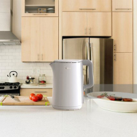 美的(Midea) 电水壶 MK-HJ1515/HJ1515A 电热水壶食品接触级304不锈钢电茶壶