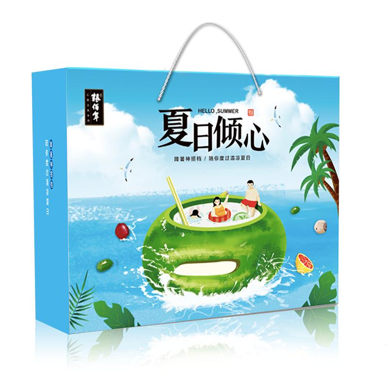 粮佰年夏日倾心防暑降温礼盒C 冰糖 银耳 绿豆 杂粮宁选