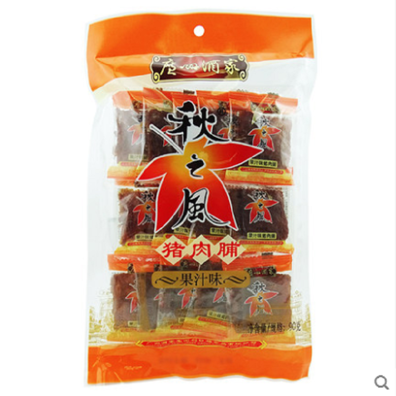 秋之风猪肉脯( 果汁味 ) 90g