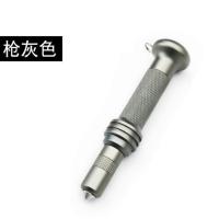 钨钢头车用破窗器汽车碎玻璃车载多功能消防救生锤一秒破窗锤 枪灰色