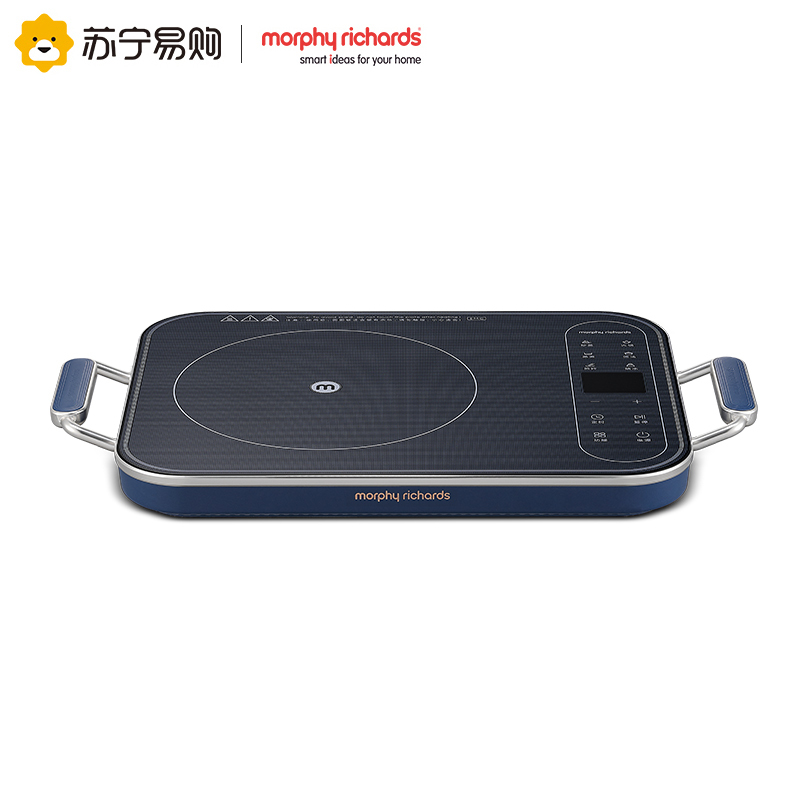 摩飞(Morphyrichards)电磁炉 火锅炒菜一体家用大功率变频多功能电池炉MR8900蓝高清大图