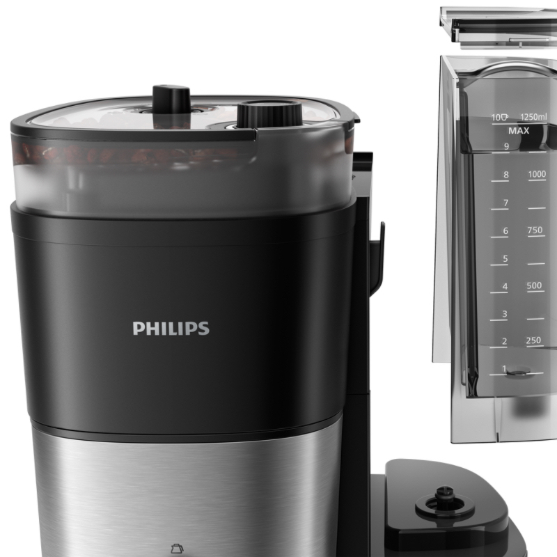 飞利浦(PHILIPS)HD7900美式咖啡机双豆仓混合研磨一体高清大图