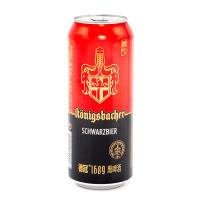 特价清仓!德国原装进口 德冠1689黑啤500ml*24听 整箱装 焦香浓郁 330年精酿品质 2022年1月到期