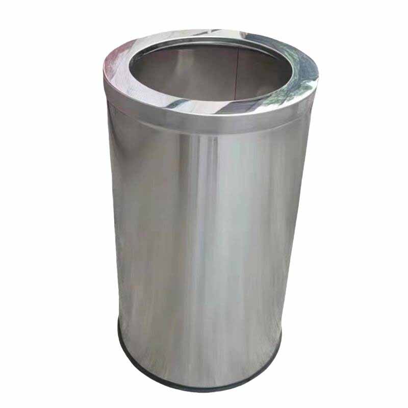 耀豪坤 户外装备室外不锈钢垃圾桶 48*82cm高清大图