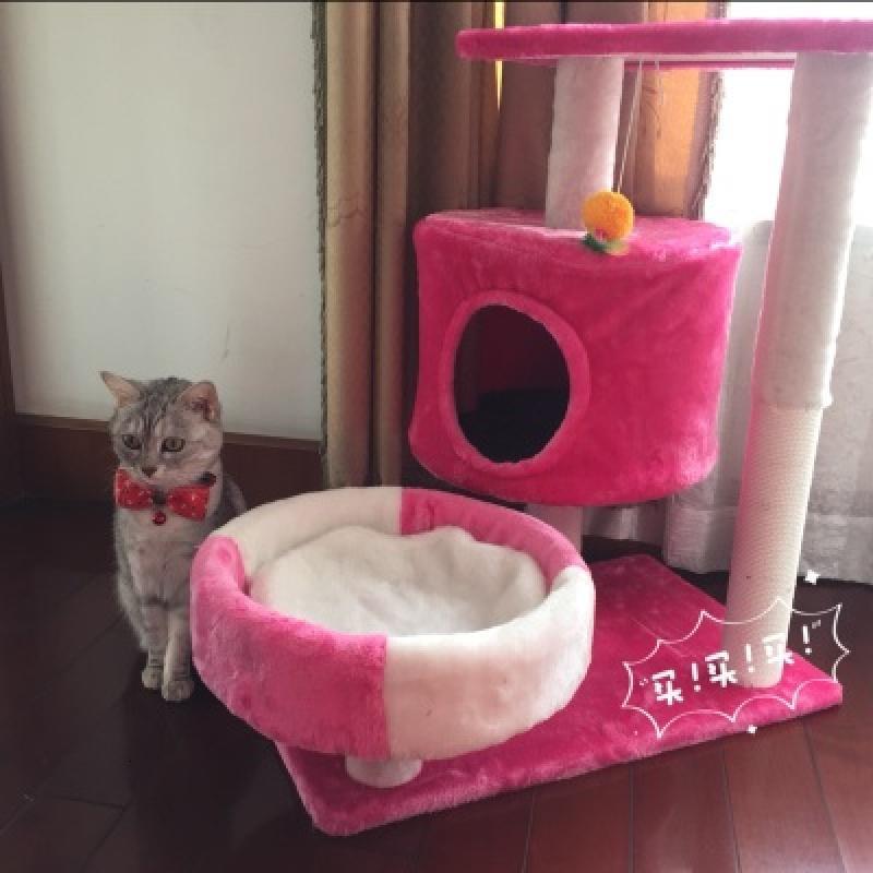猫爬架台猫屋猫房子大型猫爬架猫架子猫窝一体猫别墅猫咪玩具宠（请先与客服确认再）