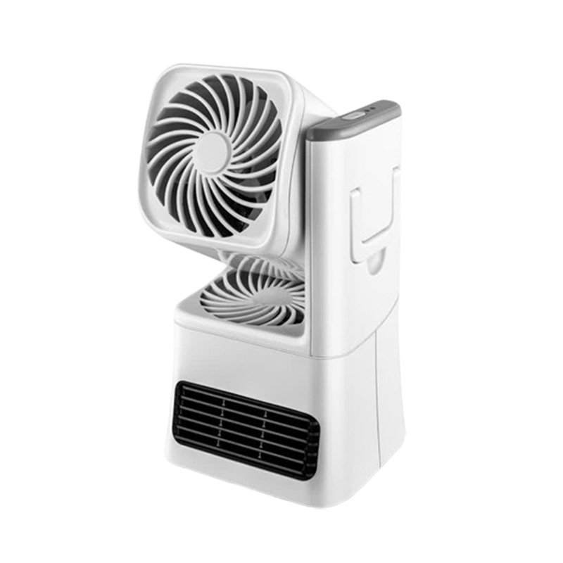 艾美特暖风机冷暖两用两档调节便捷式3D循环送风HP10141MW