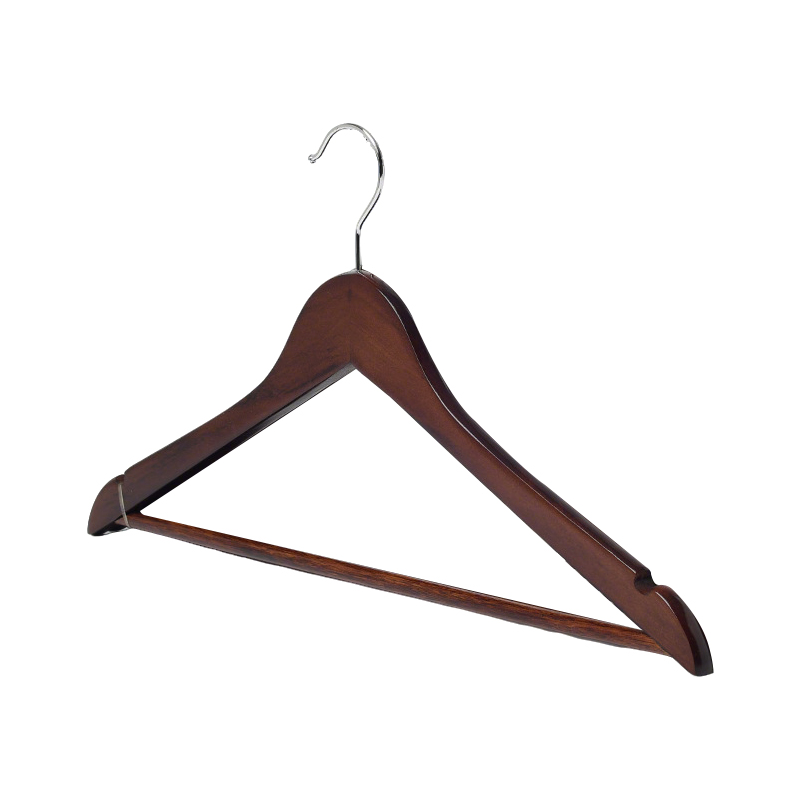 围达 实木衣架 实木仿古色38cm 组高清大图