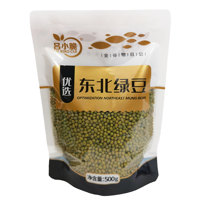吕小脆 东北绿豆 500g/袋高清大图
