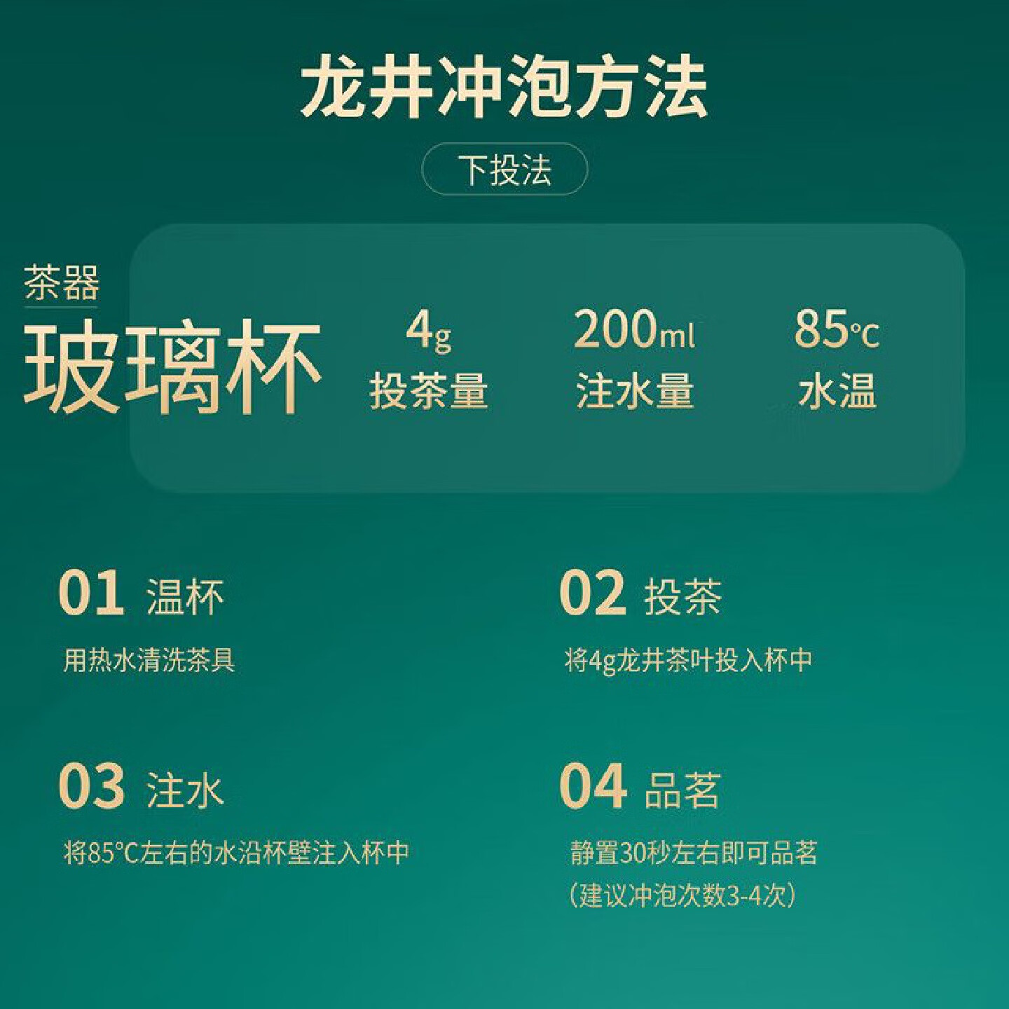 忆江南 慢品龙井茶180g礼盒装送礼送客户瓷罐装龙井茶叶高清大图