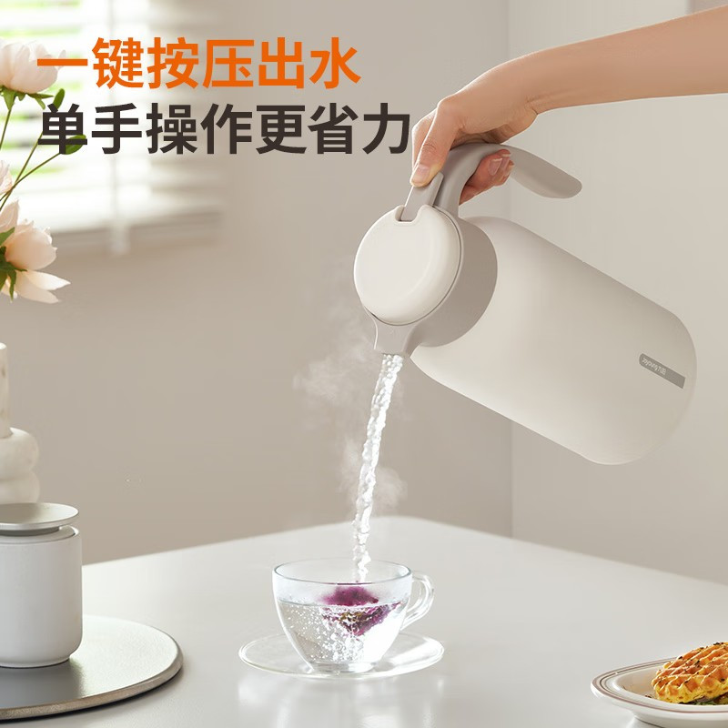 九阳(Joyoung)2L玻璃红胆保温壶B20-WF201高清大图