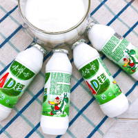 【6月产】娃哈哈AD钙奶100ml*24瓶儿童牛奶非原箱