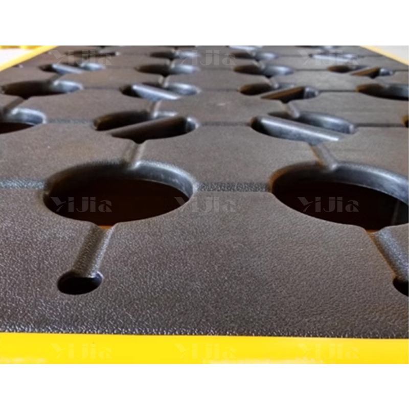 翌嘉YJ4120551防渗漏托盘危废化学品防泄漏塑料托盘 1300*660*150高清大图