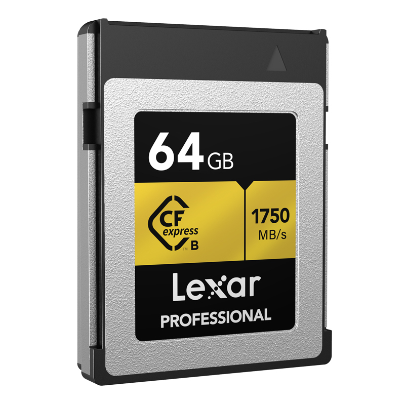 雷克沙(Lexar)64GB CFexpress Type-B存储卡高端相机内存卡摄像机兼容大疆Ronin4D