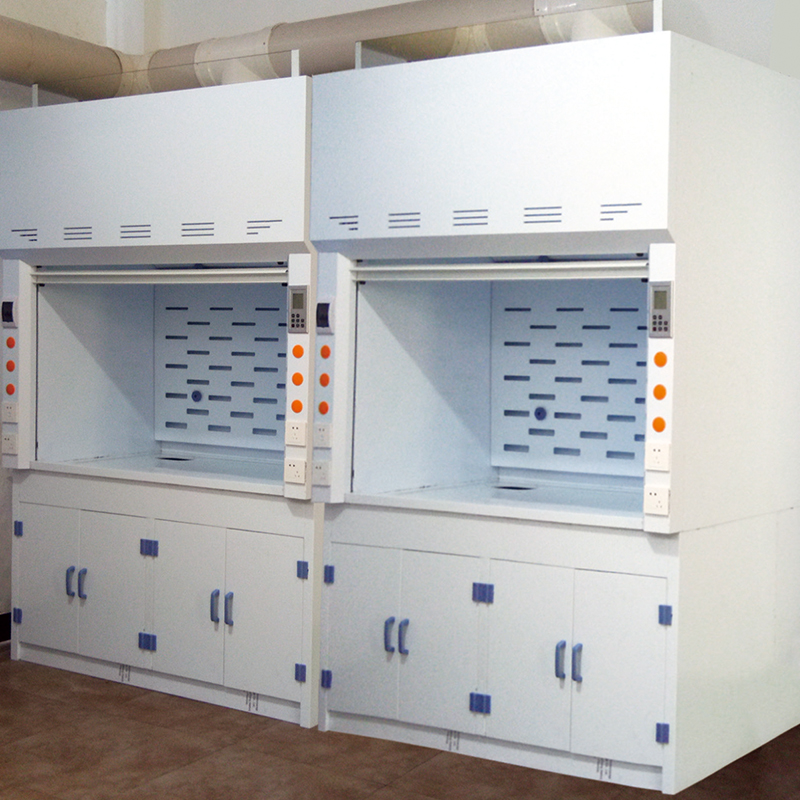 尔迈 实验室PP通风柜PP通风橱 化验室耐酸碱防腐蚀排风柜 1800*850*2350mm高清大图