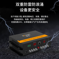 博扬 同轴高清数字视频光端机 8路视频+1路反向数据 兼容大华CVI/雄迈AHD FC接口 1对 8V1D-1080P