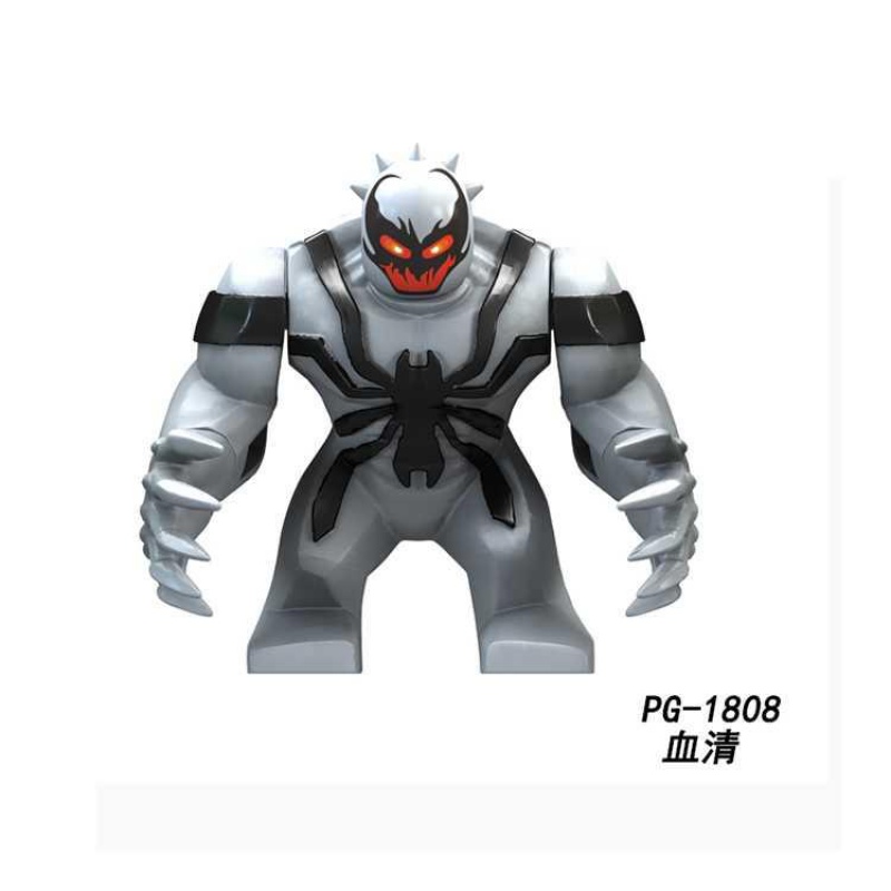 英雄复仇者联盟钢铁侠反浩克绿巨人毒液人仔拼插积木pg1808血清参数