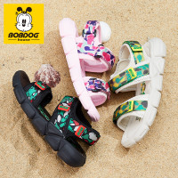 BOBDOG HOUSE巴布豆童鞋儿童凉鞋2019韩版夏季男童运动时尚女童沙滩鞋T9241