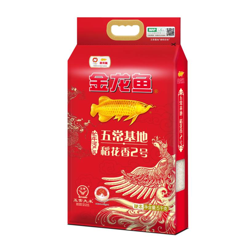 金龙鱼 五常基地 原香稻 东北大米 5KG