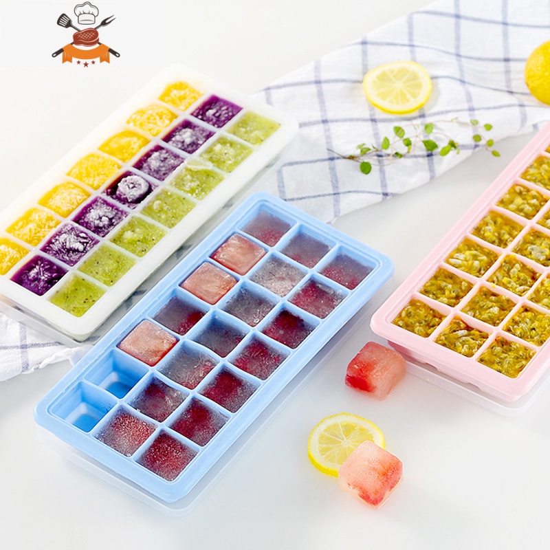 硅胶冰格制冰盒自制辅食做冰球器家用小型速冻器冰箱冻冰块模具 敬平 36格 粉色[一个装]高清大图