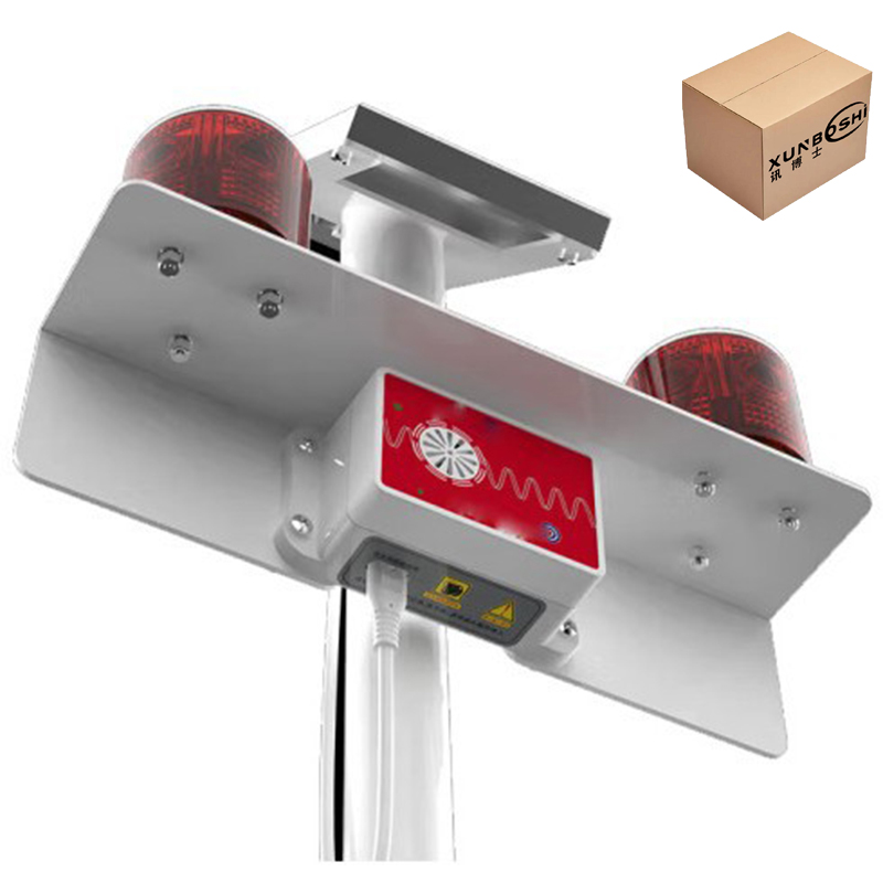 讯博士 TYNSGJBD130 2*0.4W 5V IP67 75次/min LED 太阳能声光警报灯(计价单位:盏)红白色高清大图