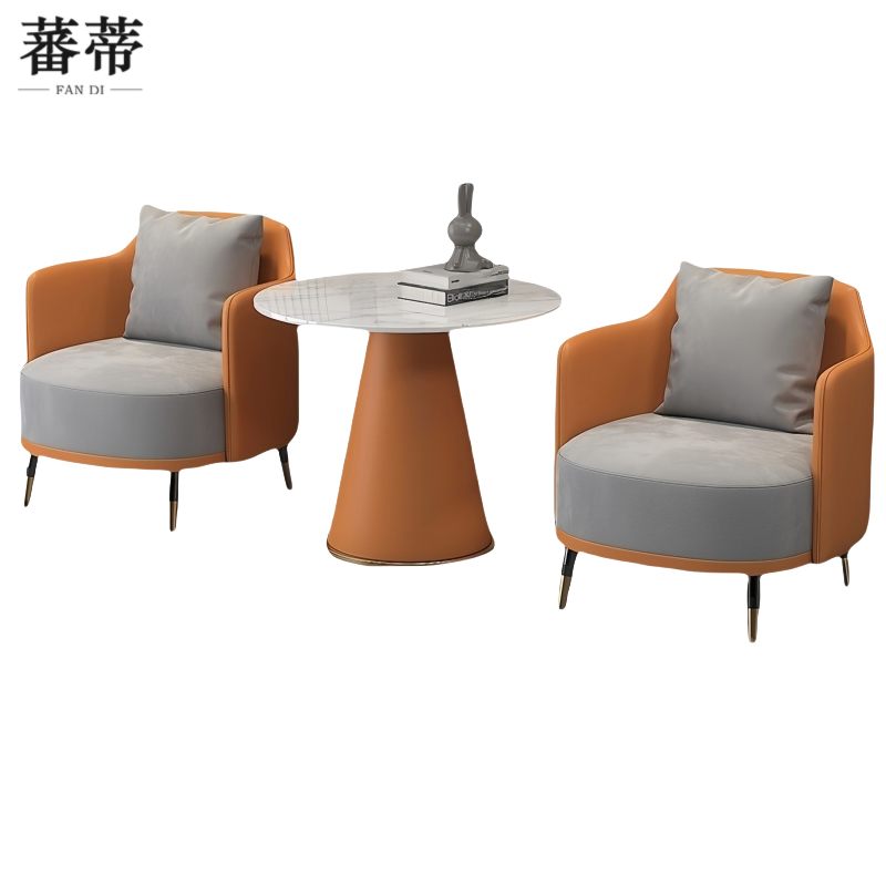 蕃蒂沙发一桌二椅套高清大图