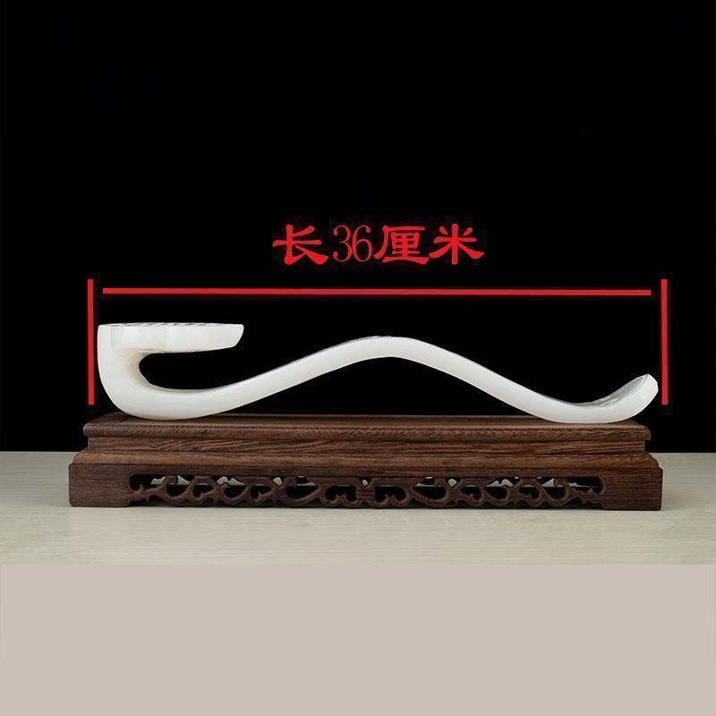 家柏饰(CORATED)仿古玉如意摆件客厅玄关乔迁开业礼品平安摆设高清大图