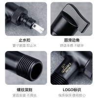 潜水艇洗衣机水龙头 家用自动止水嘴4/6分专用全铜转接头单冷龙头