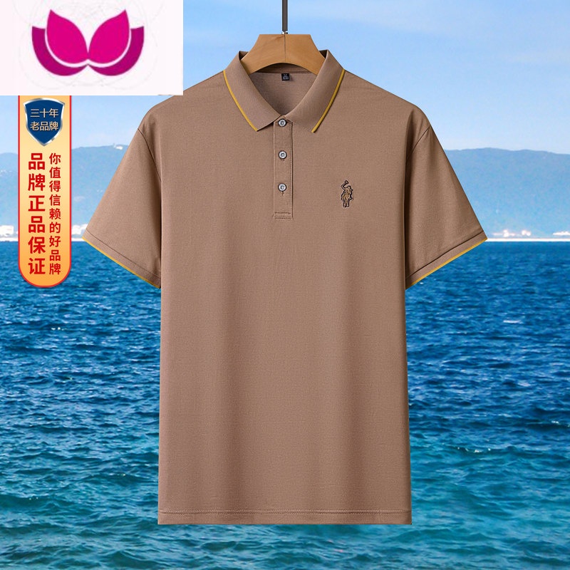 七斓纷格保罗2023年夏季经典商务休闲男士薄款polo衫FG-P666999高清大图