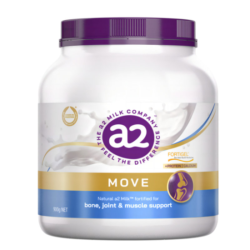 原装进口澳洲A2 行动力营养奶粉 骨胶原蛋白肽中老年学生奶粉 紫吨吨900g