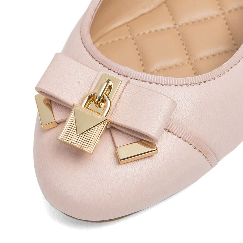 michaelkors迈克科尔斯mk女鞋羊皮aliceballet平跟鞋40t7alfp2l
