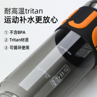尚泰tritan运动水杯大容量男女2024新款学生儿童塑料杯子夏天