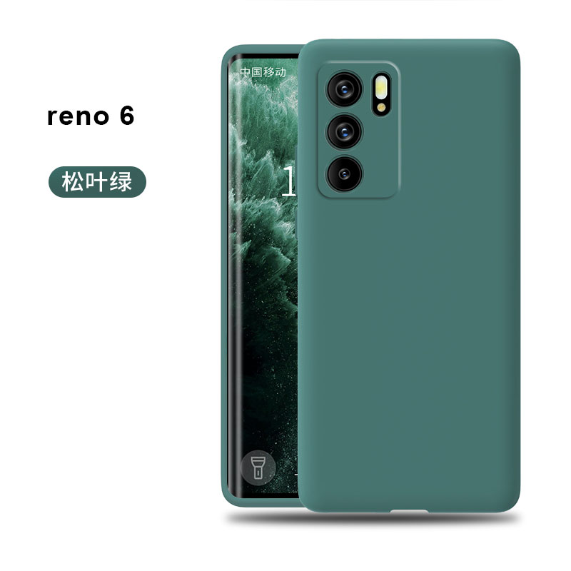 圣幻 oppoReno6手机壳reno6pro新款液态硅胶pro+保护套5g版镜头全包防摔外壳男0ppo创意网红软壳女高清大图