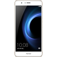 【送耳机+壳膜+指环】华为(HUAWEI)耀V8 移动4G全网 (4GB运存 32GB内存)双卡双待智能手机 铂光金